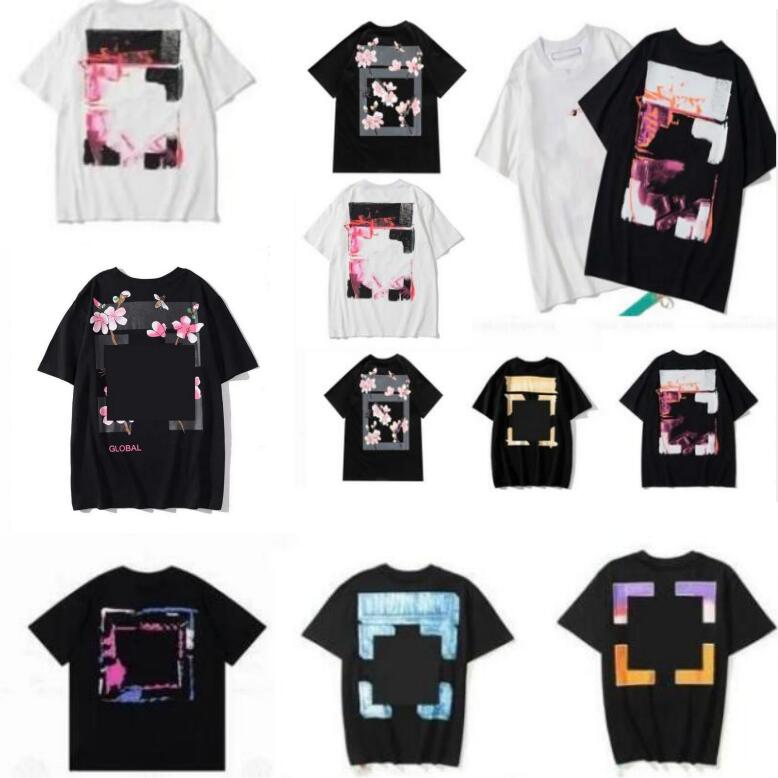 

Summer T Shirt Mens Womens DesignersOFF T-shirts Loose Tees Tops Man Casual Shirt Luxurys Clothing Streetwear Shorts Sleeve Polos Tshirts Size S-X Offs WhitE, A111