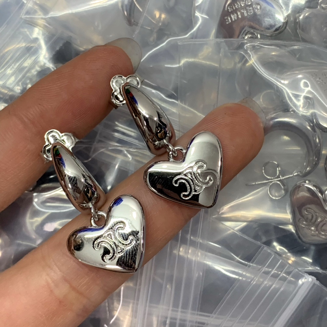 

New designed TRIOMPHE Arch lover PEADANT EARRINGS IN BRASS WOMEN EAR STUDS Designer Jewelry CE LINE9011102