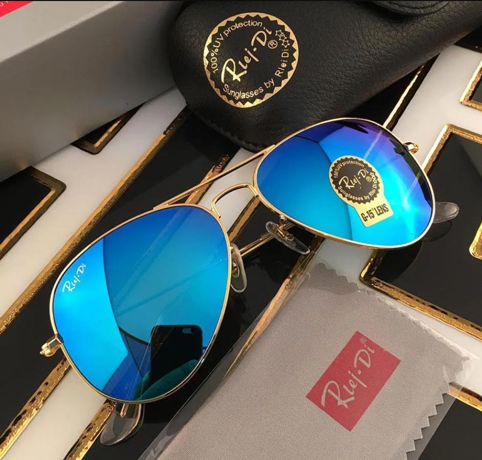 

Luxury Designer raybans Polarized Sunglasses Men bens Women Pilot Sunglasses UV400 Eyewear Ray sun Glasses Frame Polaroid Lens With box