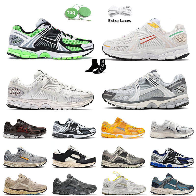 

2023 Top Quality Running Shoes Zooms Vomero 5 Women Men Trainer Outdoor Sports Mesh White Grey Wheat Grass Cacao Wow Yellow Ochre Black Sesame Oatmeal Runner Sneakers, C48 white racer blue black 36-45