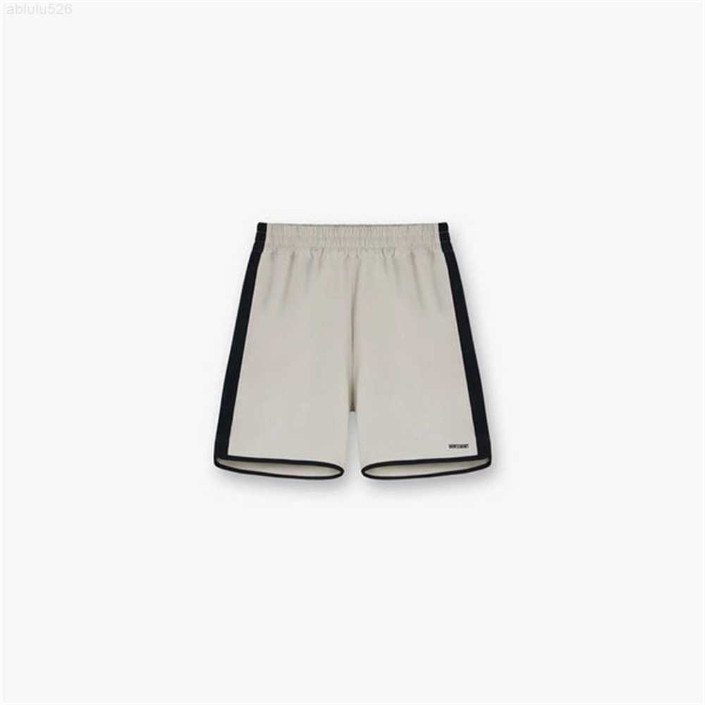 

SS22 REP Letter embroidery Shorts Women Men Drawstring Fashion loose highstreet Hip Hop summer beach holiday American FZKZ278 JE4O, Black