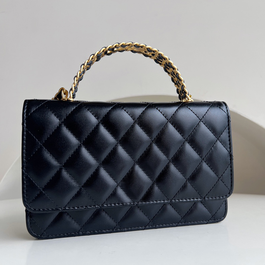 

Designer 23 WOC Handbag Luxury Shoulder Bag Calfskin Flap Bag 19cm High Imitation Crossbody Bag With Box ZC098