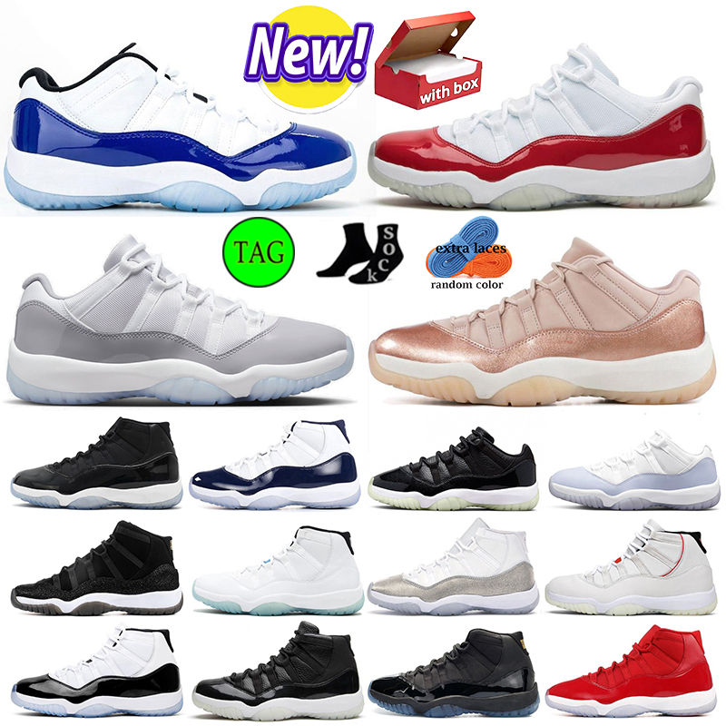

designer shoes 11 Basketball Shoes High 11s Trainer Cherry womens shoe Concord 23 45 Cool Grey Bred Cement Grey Low Bred Low Concord Low Rose Gold Trainers Sneakers, #28 navy gum 40-47