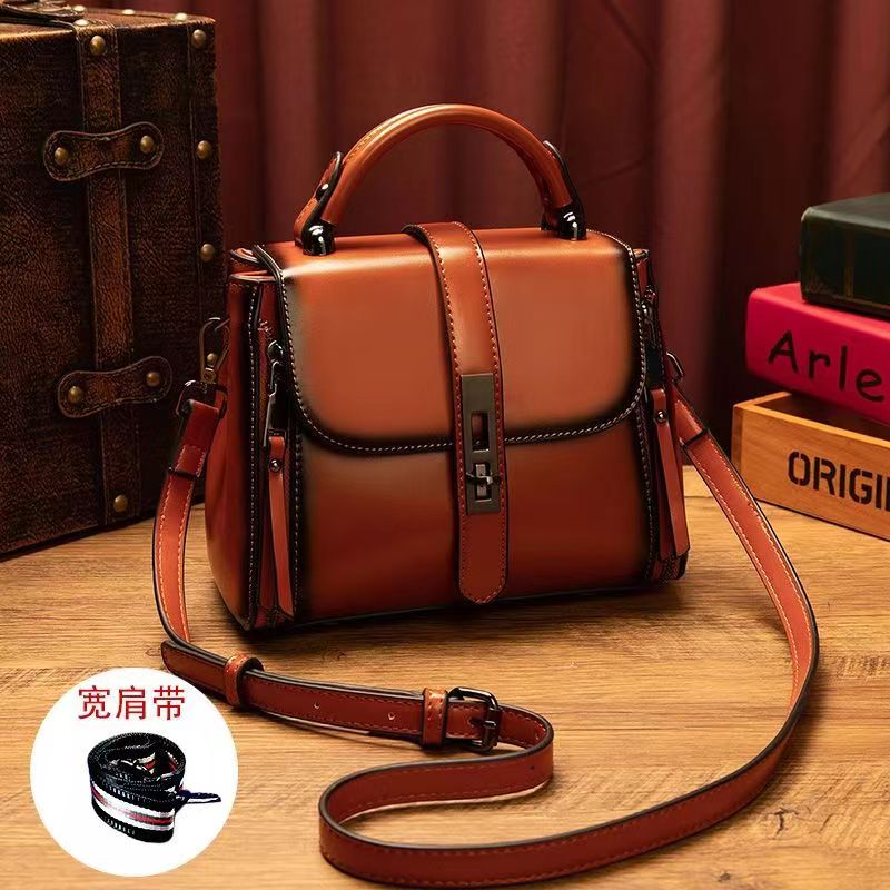 

Cross pattern cowhide shoulder bag men's and women's brand bucket diagonal fashion bag senior designer bag mobile phone bag shopping bag garbage bag, 13