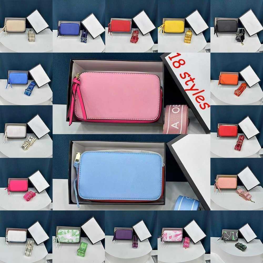 

HOT Evening Bags 18 Style Designer Bag Snapshot Shoulder Bags Womens Leather Marc Camera Bag All-match Classic Letter Multicolor Crossbody Bags Purses, Champagne-size:19x12x7cm