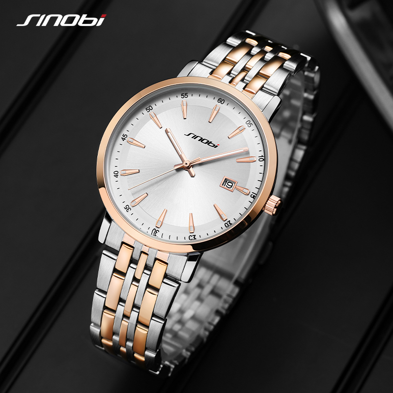 

Fashion Watch for Women luxury womens watch men quality Precision durability Automatic Movement Stainless Steel waterproof Luminous montres with box S9861G, Only one box
