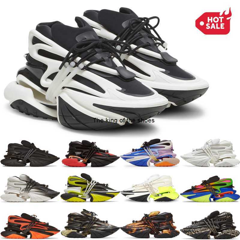 

2023 Designer Sneakers Fashion Luxury Leather Running Shoes Men Women Unicorns Metaverse Low-top Trainers in Neoprene Thick Platform Soles Blam EUR 35-46, # 1