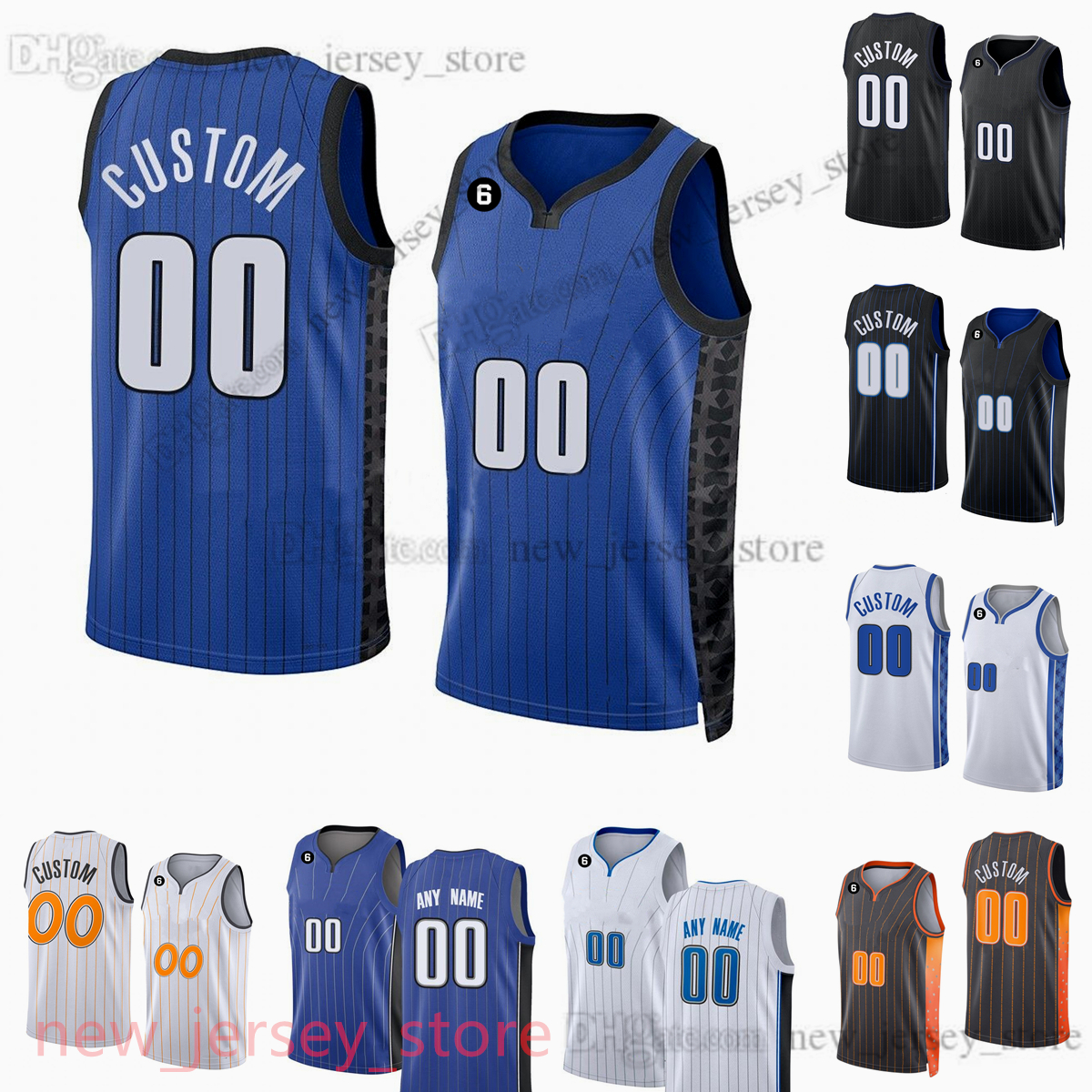 

Anthony Black Jersey 2023 Draft Pick NO.6 Custom Printed Basketball Jerseys 5 Paolo Banchero 1 Jonathan Isaac 3 Chuma Okeke 4 Jalen Suggs 22 Franz Wagner 50 Cole Anthony, Printed (with team logo)