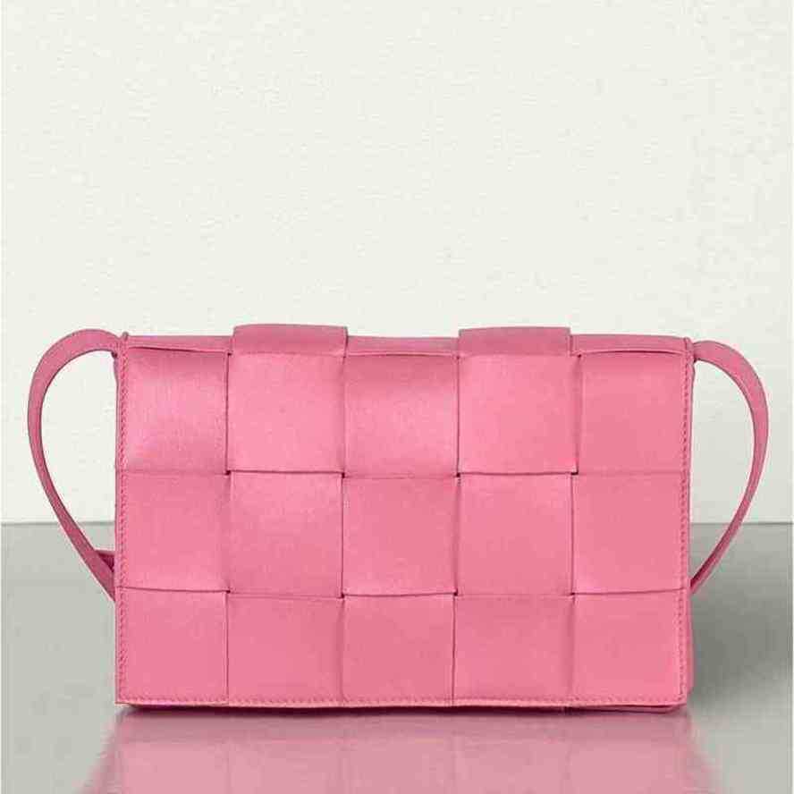 

Designer Bottegas Bags Venetas Cassettes Handbags Ehious Small Square Advanced Woven Sheepskin Cassettes Campus Goddess One Shoulder, Bundles