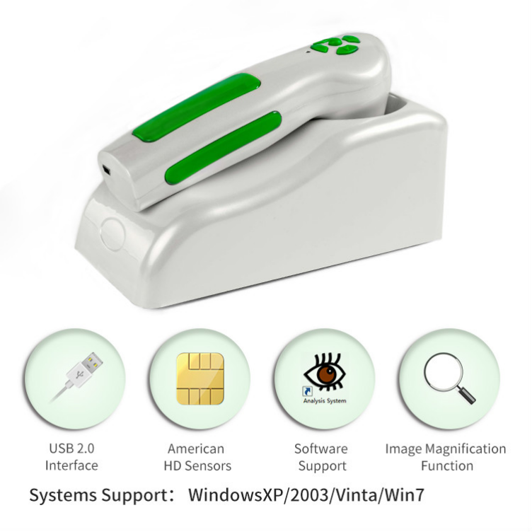 

Other Beauty Equipment 5Mp Usb Iriscope 4 Led 2 Led Usb Eye Iriscope Iridology Camera With Hd 30X Iris Lens