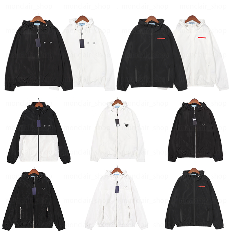 

Mens jackets designers Jackets p letter inverted triangle Badge womens jackets Spring and Autumn casual sun protection jacket a variety of styles to choose from