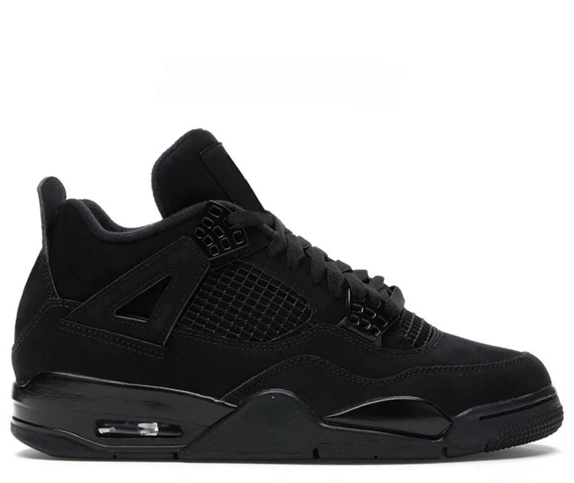 

Military Black 4s Men Basketball Shoes University Blue Sail White Oreo Black Cat Fire Red Pure Money Bred Mens Womens Trainer Sports, Color-2