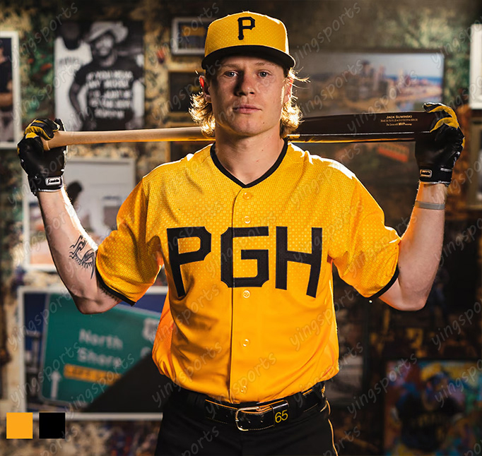 

2023 City Connect Baseball Jersey # 21 Roberto Clemente Pir ates McCutchen Davis Starling Marte Francisco Cervelli Kent Tekulve Gregory Polanco Gonzalez Pittsburgh, 2023 city connect men - cool