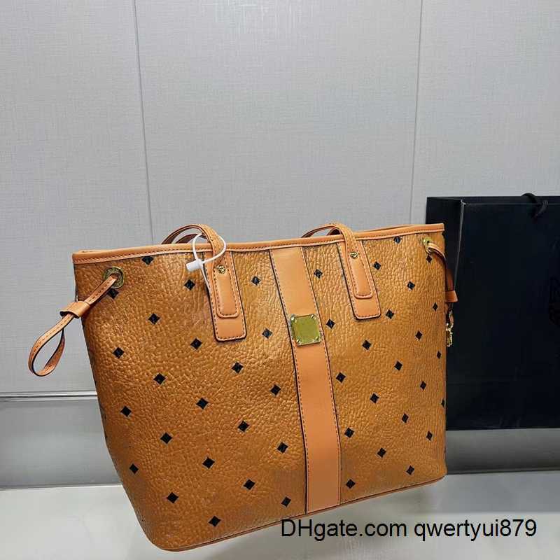 

Shoulder Bags Designer Handbags Women Letter Print Leather Tote Bag Lady Purse Large Handbag 2pcs/set Fashion Pocket 4colors choose, Pink