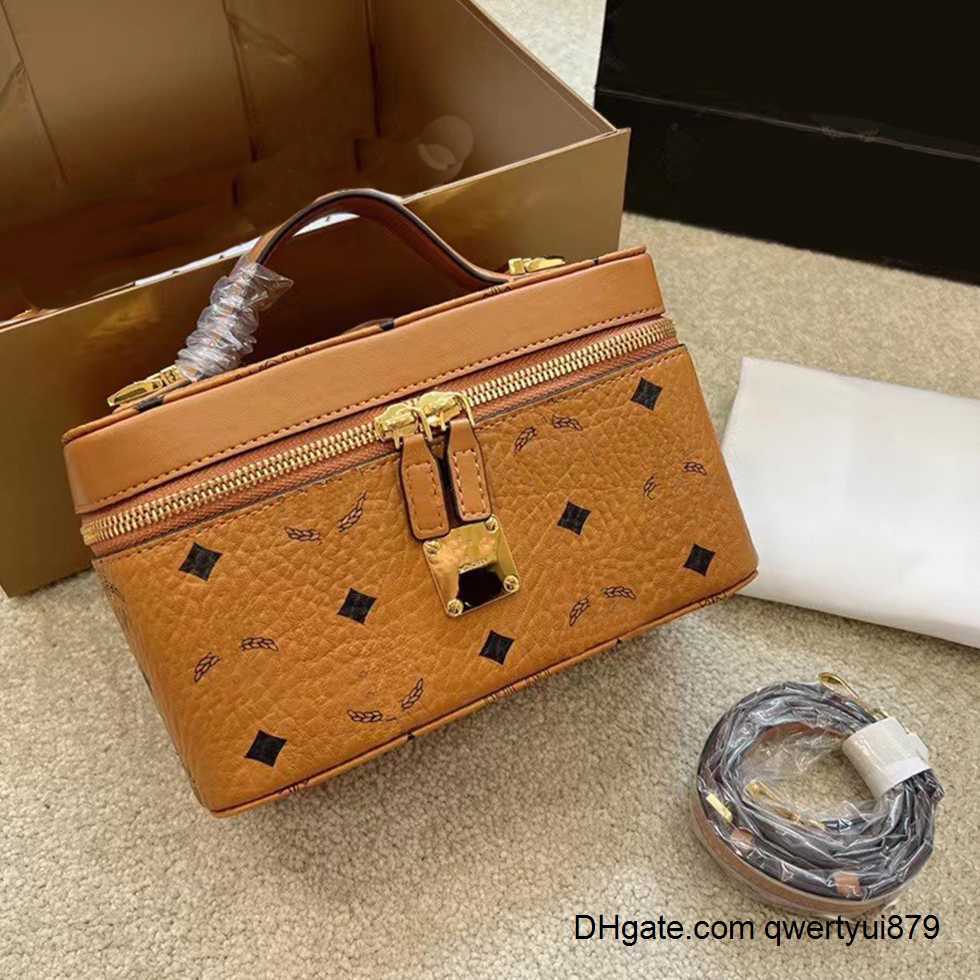 

Cosmetic Bags Cases High Quality Box bag Luxury Wallet Mini Makeup Fashionable And Cute Purses Woman Handbag Women Luxurys Zipper Style Handbags Single Shoulder