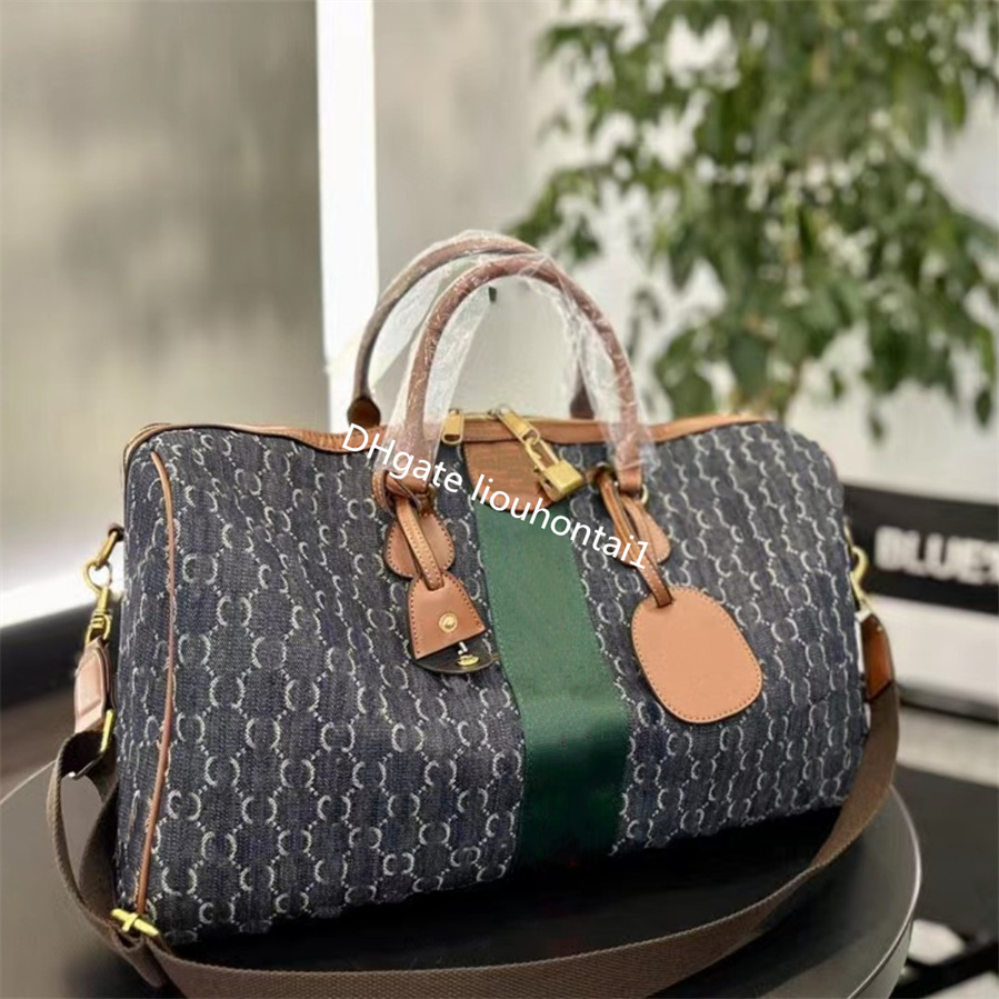 

Duffle Bag Travel Luxury Duffel Designer Bags Men Luggages Travelling HandBags Women Large Capacity Luggage Bag Baggage Casual Handbag, Black