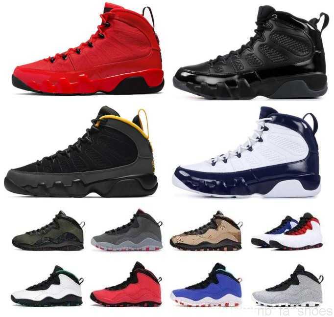 

Jumpman 9 9s Men Basketball Shoes Orlando Cool Grey Red Drake OVO White Barely Volt Ember Glow Seattle 10 10s Dark Charcoal University Gold Blue Mens Outdoor Sneakers, 25