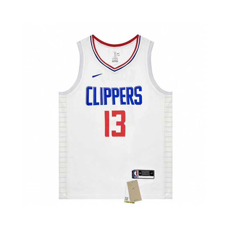 

Men's athleisure top Basketball shirt Sleeveless Paul 13 George Quick Dry Breathable comfortable wiry hot pressed sweater, White