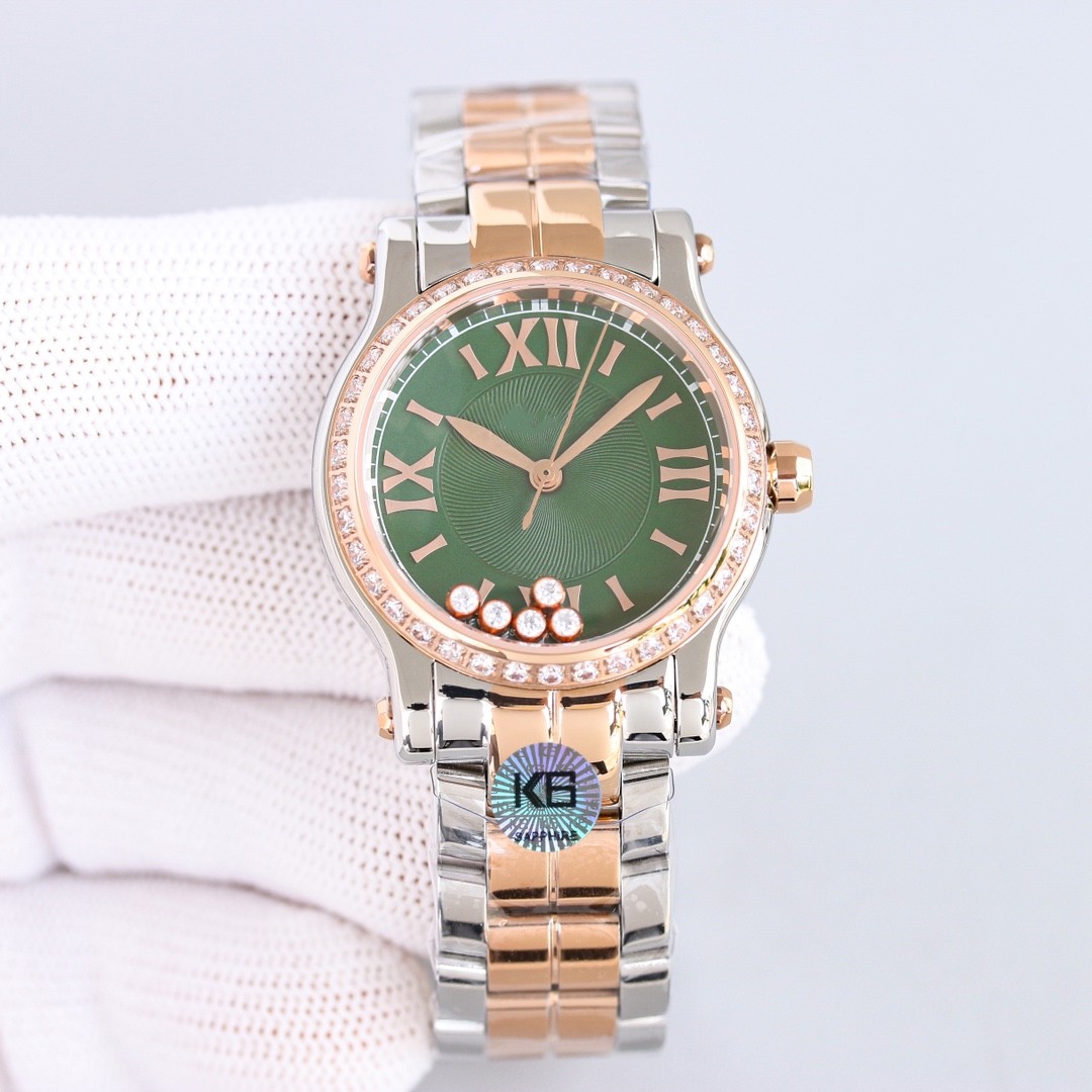 

AAA Goddess Series, women's watch, iconic case design with champagne dial, equipped with self-winding movement, watch diameter 30mm, Goddess watch ceiling, Green