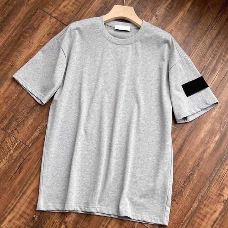 

Mens T-shirts Solid Color Designers t Shirt Men High Street Loose Womens T-shirt Women American Classic Armband Shirt Zsc6