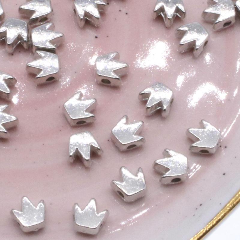 

Beads 300Pcs Acrylic Crown Shape CCB Loose Spacer For Jewelry Making DIY Necklace Bracelet