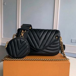 Designer bags Shoulder Bag New Wave Genuine leather cross body bag twin set satchel handbag for men presbyopic mini package Multi Pochette lady-image-878717624
