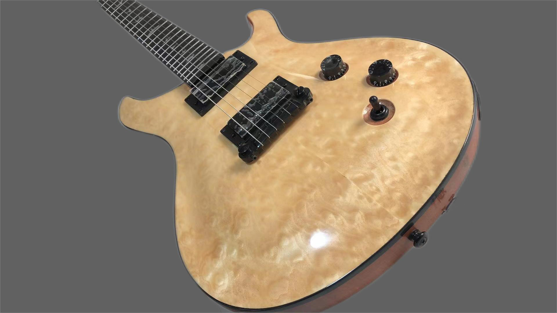 

Custom Ome prs Electric Guitar complete with gloss custom support