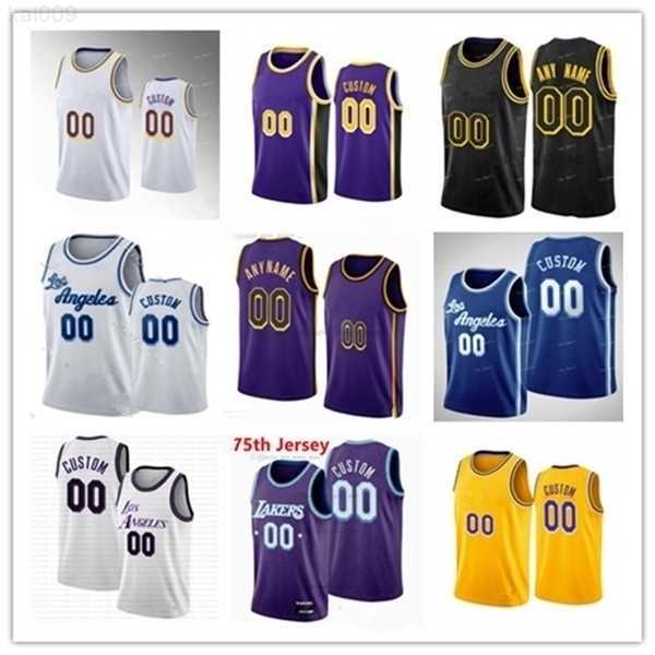 

Los Angeles''Lakers''Custom Men Women Youth 1 Jalen Hood-Schifino 15 Austin Reaves 1 D'Angelo Russell LeBron 6 James Anthony 3 Davis Basketball Jerseys, Colour