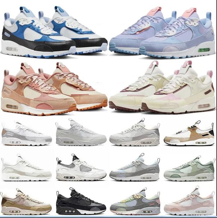 

90 90s Futura Men Women Running Shoes Soft Pink Sail and Silver Summit White Green Cobalt Bliss Red Accents Easter White Grey Valentines Day Trainers Sports Sneakers, #2