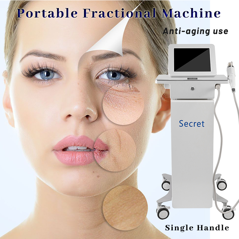 

Fractional RF Microneedle Equipment 4 Sizes Head Pins 10 25 64 Pins And Nano Chip Different Skin Problem Treatment Area