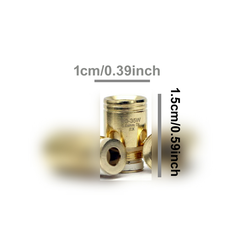 

steel coil for vape pod EX DL Coil Coils 0.5 Ohm