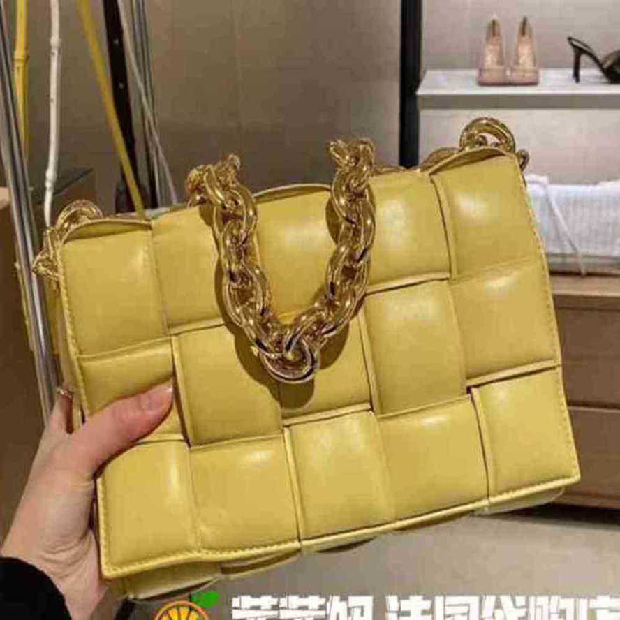 

Designer Bottegas Bags Venetas Cassettes Handbags Bag Jodie Womens Woven Thick Chain Bread Pillow One Shoulder Messenger, Figure 6