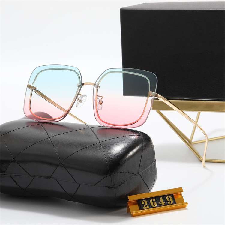 

women designer sunglasses brand sunglasses for men New women's fashion trend metal sunglasses driving driver glasses 2649
