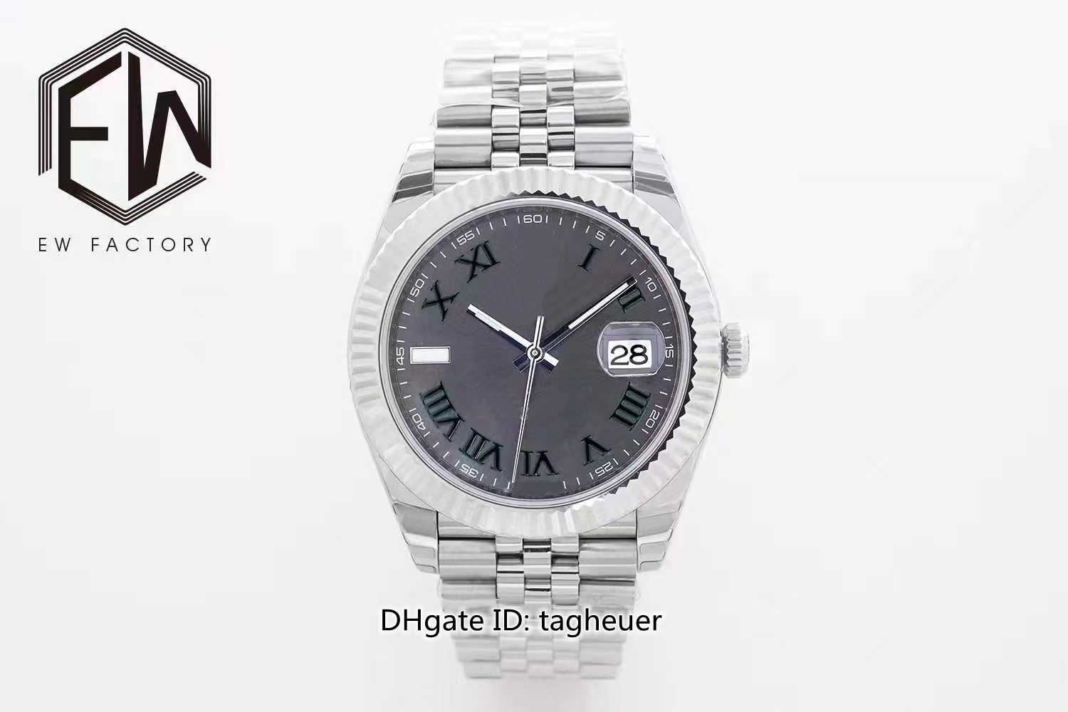 

EW Factory Mens Watch Super Quality 41mm 126334 126333 President Wimbledon Sport Watches Power Reserve CAL.3235 Movement Mechanical Automatic Men's Wristwatches