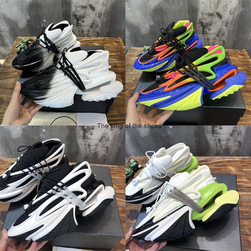 

Casual Luxury Shoes Leather Unicorn Sneakers Designer Unicorns Fashion Outdoor Sport Shoe Space Metaverse Runner Balm Sneaker Size 35-46, White