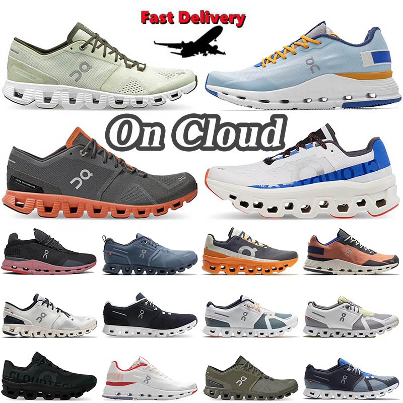

On Cloud Cloud X 3 Men Running Shoes Cloudnova Sneakers pink Onclouds Womens Mens Trainers Triple Black Rock Rust Navy Blue onclouds zapatos sports, A4 cloud 5 frost canyon