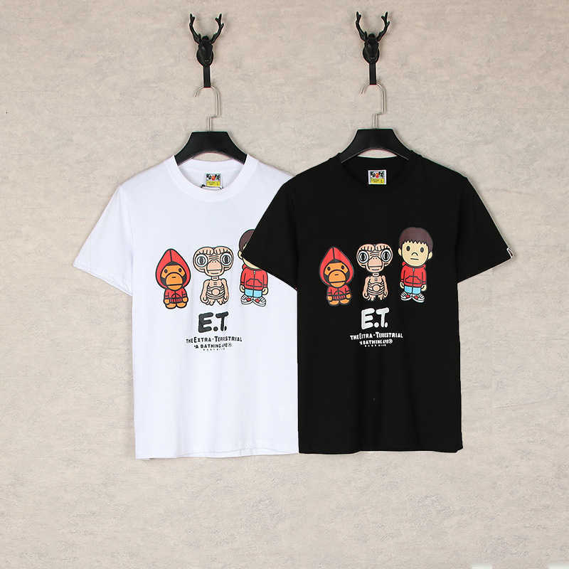 

Fashion designer luxury 2023 Summer New Brand Co branded Alien Round Neck Pullover Large Loose Short Sleeve T-shirt Couple Shirt super high quality, White6
