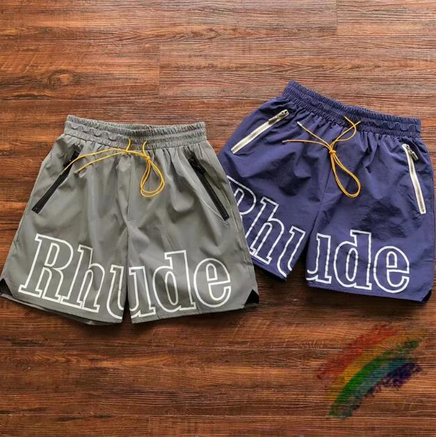

Reflective Shorts Men Women 1 Quality Drawstring Oversized Summer Style Breeches