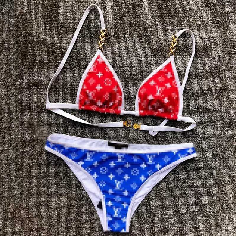 

Women's Swimwear Designer Bikini Swim Suit Women Sexy Swimsuit Ladies Backless Split Letter Multicolors Summer Time Beach Bathing Suits Wind 2023, 01