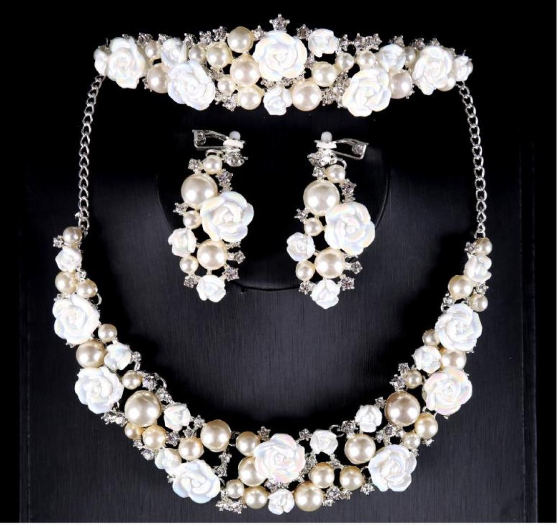 

Bridal Set Necklace Wedding Accessories Bridal Earrings Bridal Necklace Set2205568
