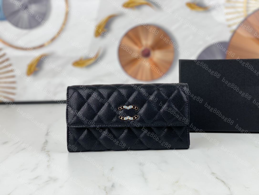 

NEW Designer Wallet Womens Wallets Luxury Brand design Letter CC Classic two fold long wallet 2956 -1, Contact me