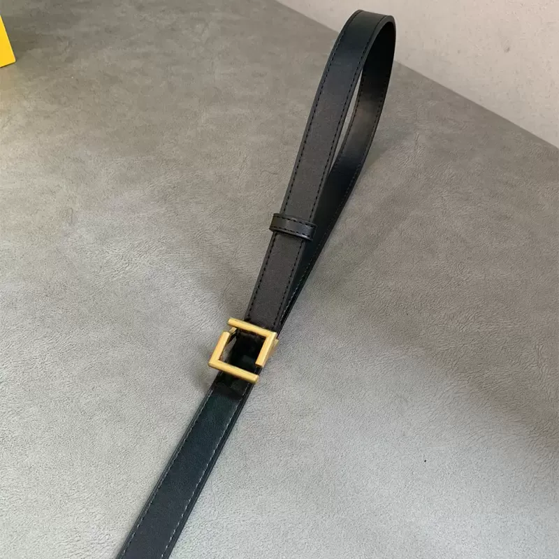 

Designer Belts For Women Mens Genuine Leather Belt Woman Fashion Cowskin Belt Gold Buckle Waistband Cintura Ceinture Width 2.5cm, Black