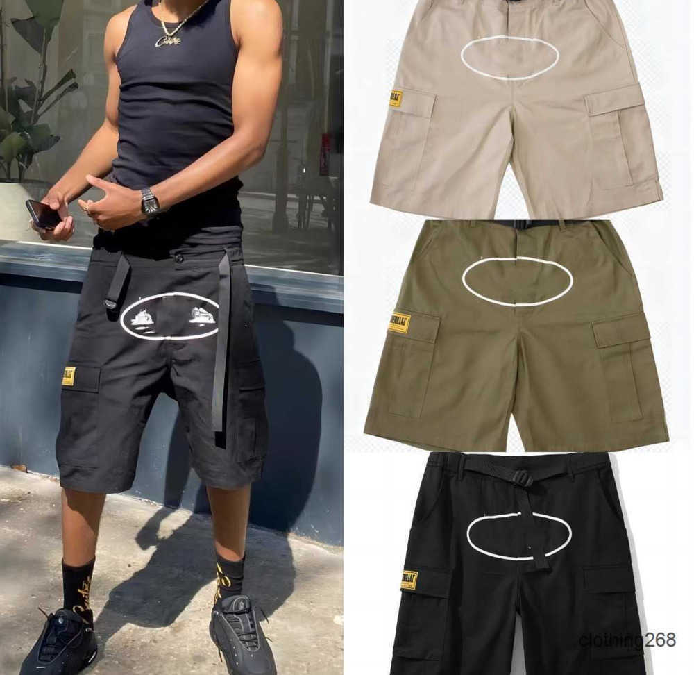 

Men's Shorts Mens Ship Print Corteizs Shorts Ins Fashion Hop Casual Pants for Men and Women All Seasonsky