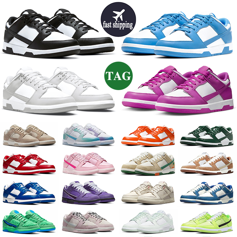 

panda low casual shoes men women designer shoes triple pink active fuchsia orange green brown red rose whisper grey fog outdoor lows mens womens trainers sneakers, 10