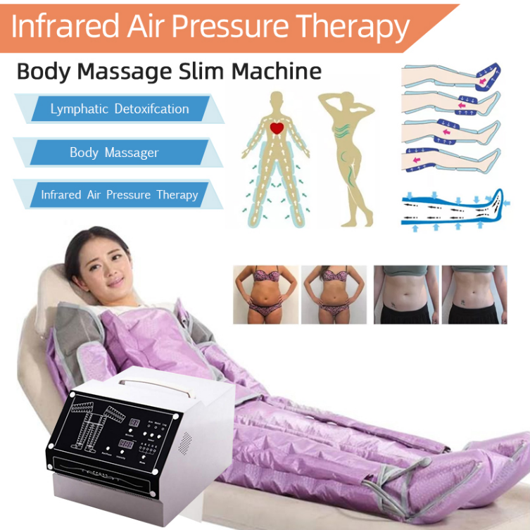 

Other Beauty Equipment Far Infrared Christmas Purple 200Mmhg 44 Cells Heating Body Lymphatic Drainage Machines For Promote Metabolism And Im