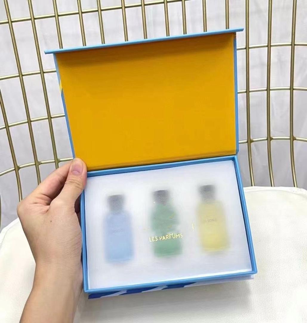 

S Newest arrival Latest Whole High Quality perfume set 3pcs 10ml AFTERNOON SWIM CACTUS GARDEN SUN SONG Long lasting Fr1604945