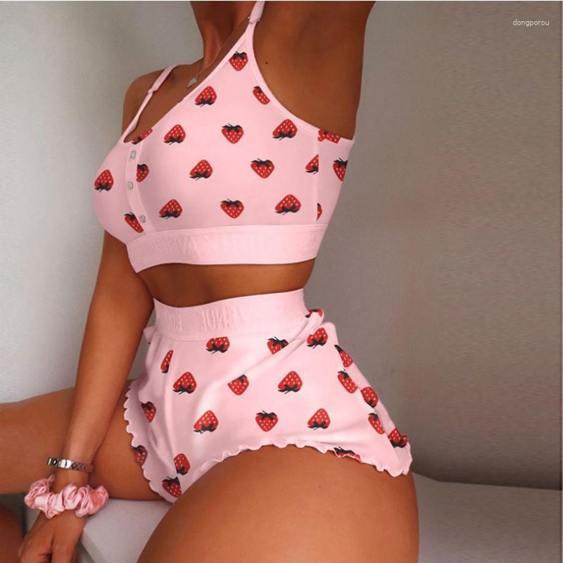 

Women's Tracksuits 2 Piece Short Sets Summer High Street Outfits Women Suits 2023 Night Club Crop Tanks Tops Pant Streetwear Female Matching
