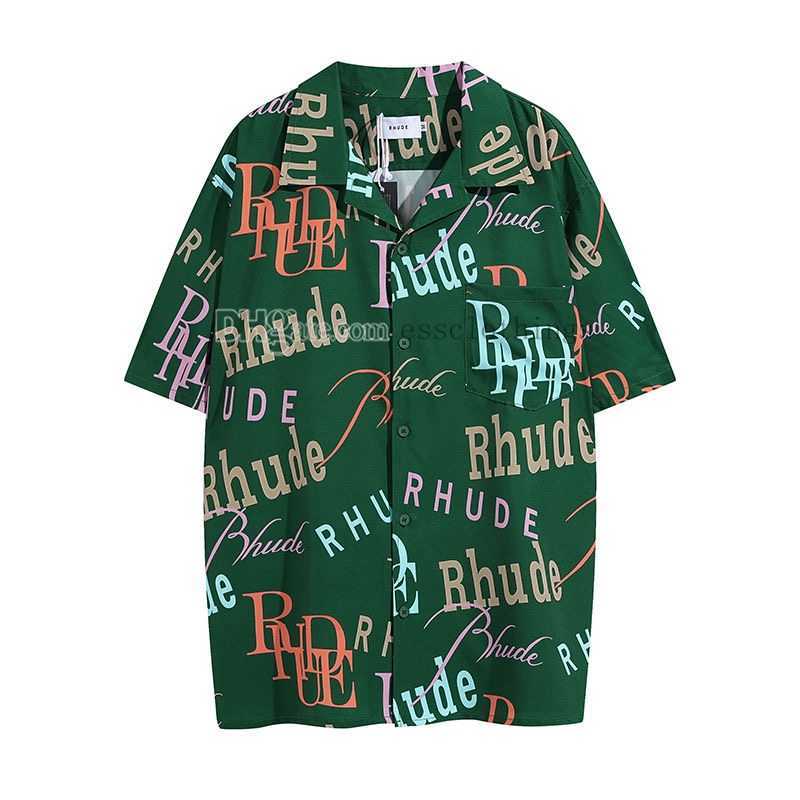 

Men Womens Rhude Mens Shorts Tshirts Athletic Casual Suit High Quality Classic Beach Fashion Luxury Designer Street Hip Hop Couples, 11