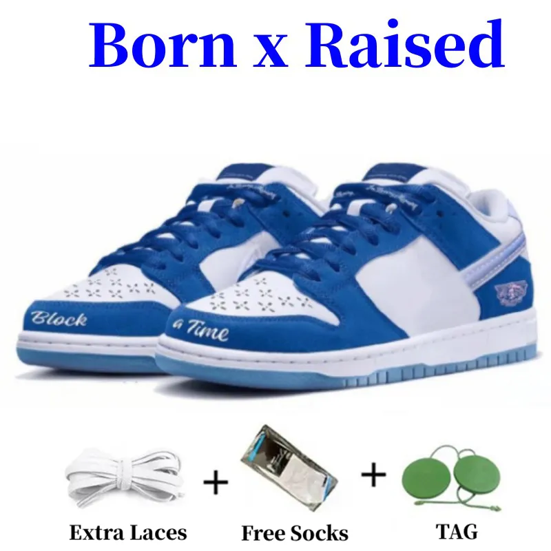 

Hotsell Designer Born x Raised SB Dunks Low Shoes Men Women Navy Blue White One Block At A Time Outdoor Sports Sneakers US4-13