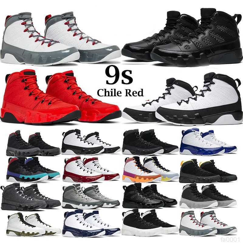 

Men Basketball Shoes 9s Particle Grey Chile Red Jumpman 9 Change the World Pearl Blue University Gold Bred Patent Mens Outdoor Sports Trainers, 12